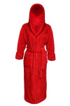 DKaren Plus Size Dlouhý plášť Diana Red červená