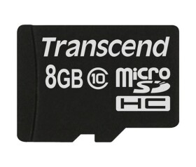 TRANSCEND MicroSDHC karta 8GB Class 10 8GB, bez adaptéru EDF_325067