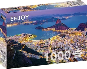 ENJOY Puzzle Rio de Janeiro v noci, Brazílie