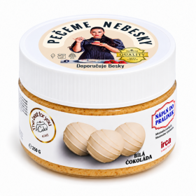Dortisimo Náplň do pralinek a dortů IRCA Pralin Delicrisp Bílá čokoláda (250 g) Besky edice