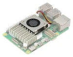Raspberry Pi SC1148 černo-šedá / Aktivní ventilátor / Raspberry Pi 5 (RPI5-ACOOL)