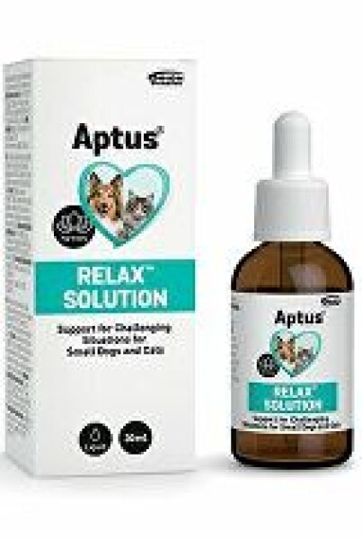 Aptus Relax solution 30ml / Doplňkové krmivo pro malá plemena psů a kočky (A-161222)