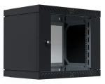 EFB WGX-0906TS.G1 černá / Nástěnná skříň / 19" / 9U / skleněné dveře / nosnost 60 kg (WGX-0906TS.G1)