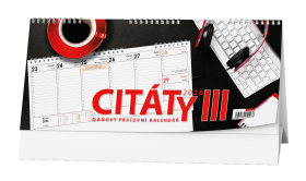 Stolní kalendář 2026 Baloušek - Pracovní CITÁTY III