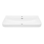 Nábytkové umyvadlo SAT Fusion 81x46 cm otvor pro baterii uprostřed SATFUS8046 SATFUS8046