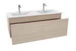 Koupelnová skříňka s dvojumyvadlem Naturel Ancona 120x46 cm akácie ANCONA2120DV ANCONA2120DV