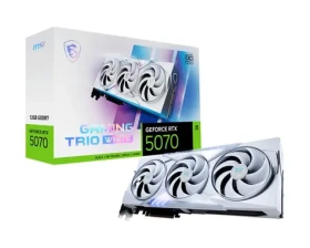 MSI GeForce RTX 5070 TRIO OC White 12GB / 2610MHz / 12GB GDDR7 / 192-bit / 1x HDMI + 3x DP / 650W (16) (RTX 5070 12G GAMING TRIO OC WH)