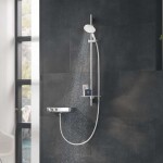 GROHE - Rainshower SmartActive Sada sprchové hlavice 130 9,5 l/min, 3 proudy, tyče 90 cm a hadice, měsíční bílá 26579LS0