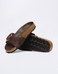 Birkenstock Madrid Big Buckle Oiled Leather Habana 40