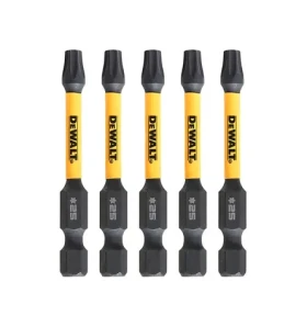 DeWalt Sada bitů Extreme Torx T25 / Délka 57 mm / 5 ks (DT7396T)