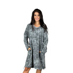 HOSH Mikinové šaty BLAIR Velikost: UNI, Barva: Bílá