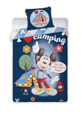 Faro Bavlněné povlečení Mickey camping 140x200 cm