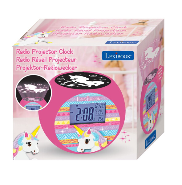 Lexibook radiobudík jednorožec s projektorem - Alltoys Lexibook