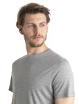 Pánské merino triko krátký rukáv ICEBREAKER Mens 125 Cool-Lite Sphere III SS Tee, Metro Heather velikost: XS