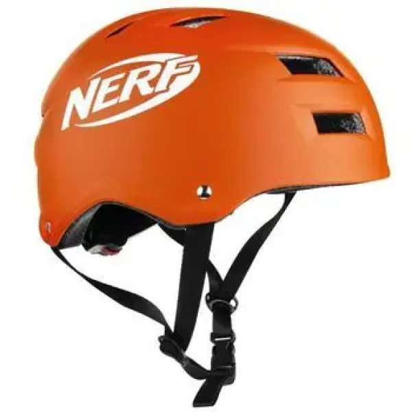 Spokey FREEFALL NERF oranžová / Juniorská přilba / Obvod hlavy 55-58 cm (5902693272427)