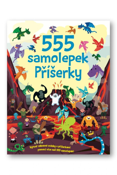 555 samolepek Příšerky - Dan Crisp