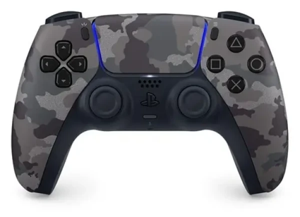 Sony DualSense Wireless Controller šedá/kamufláž / Gamepad / PS5 / PC / Haptická zpětná vazba (1000050566)