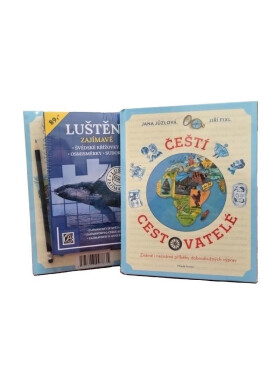 Balíček Čeští cestovatelé + křížovky s tužkou - Jana Jůzlová