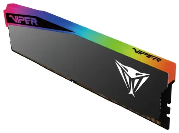 Patriot Viper Elite 5 RGB Ultra 16GB (1x16) DDR5 6000MHz černá / Operační paměť / CL36 / XMP 3.0 / AMD EXPO (VEUR516G6036)