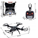 Malplay dron TD-06WF 100 m 650 mAh 2MPx FULL HD