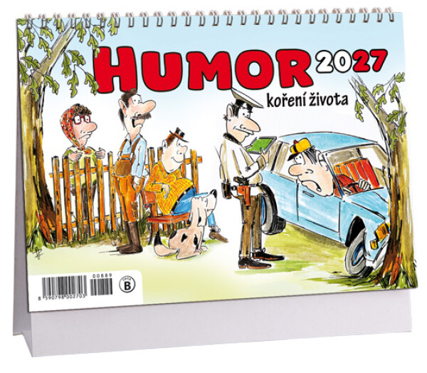 Stolní kalendář 14denní 2027 Aria Humor, koření života