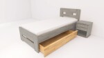HP-Nábytek Úložný prostor 3/4 BUK ROZMĚR: (š/v/h) 150 25 cm