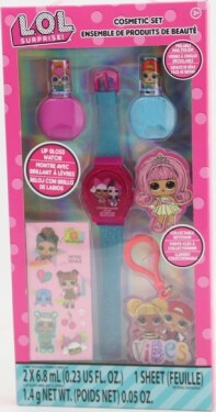 Kosmetická sada s rtěnkou a lakem na nehty L.O.L.