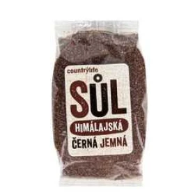Country Life Sůl himalájská černá jemná 250 g
