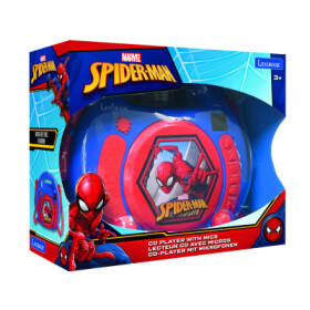Lexibook CD přehrávač Spiderman se 2 mikrofony