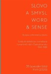 Slovo a smysl 35/ Word &amp; Sense 35