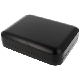Hammond Electronics 1556GBK univerzální pouzdro 200 x 160 x 45 plast ABS zpomalující hoření černá 1 ks