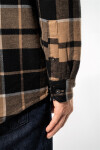 Kariban K 579 Flanelová košile s sherpa fleecovou podšívkou 20.K579 red/navy XXL