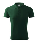 Pique Polo polokošile pánská dark green 3XL