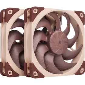 Noctua NF-A12x25 G2 PWM (2ks) / 120mm / SSO2 Bearing / 22.5dB @ 1800RPM / 107.3 m3h / 4-pin (NF-A12x25 G2 PWM Sx2-PP)
