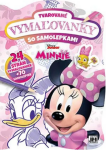 Tvarované vymaľovanky so samolepkami Minnie