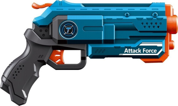 Blaster Turbo Attack Force + 6 ks nábojů