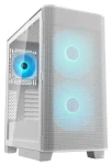 COUGAR Airface FLO ARGB bílá / PC skříň / E-ATX / ATX / micro-ATX / mini-ITX / průhledná bočnice / bez zdroje (CGR-5YA6W-RGB)
