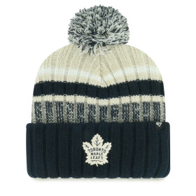 47 Brand Pánská zimní čepice Toronto Maple Leafs NHL Long Range ’47 CUFF KNIT Natural