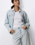 Yerse Indigo Blue Denim Bermuda Shorts 056 INDIGO XS