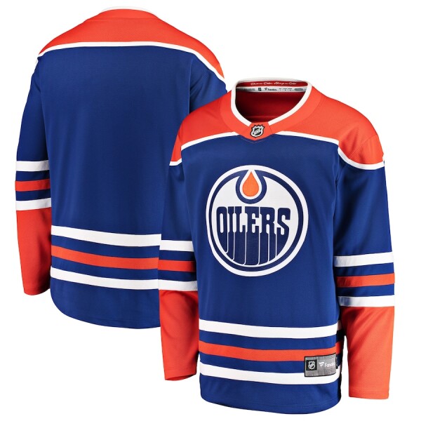 Fanatics Pánský dres Edmonton Oilers NHL Alternate Breakaway Jersey - Royal Velikost: S