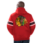 G-III Pánská Bunda Chicago Blackhawks Tight End Winter Jacket Velikost: