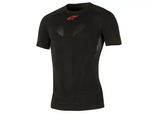 Alpinestars Tech Top Summer pánské funkční triko dlouhý rukáv black/red vel. XS/S