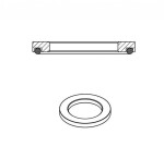 KLUDI - Zenta Podložka pod baterii, chrom 7607105-00