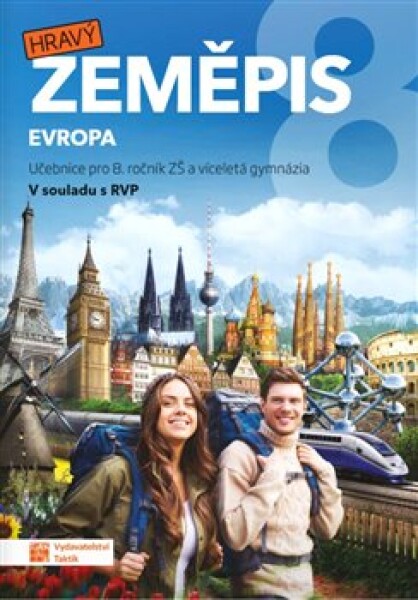 Hravý zeměpis Evropa učebnice