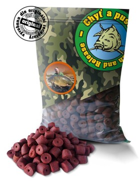 Chyť a pusť Pelety Robin Red original carp s dírou 900g - 20mm,Chyť a pusť Pelety Robin Red original carp s dírou 900g - 20mm
