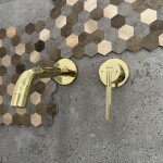 REA - Podomítková baterie Argon Gold + BOX REA-B7809