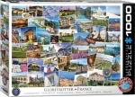EUROGRAPHICS Puzzle Světoběžník - Francie