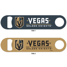 Wincraft Otvírák Speed Vegas Golden Knights NHL Metal Bottle Opener 2 Sided