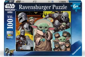 RAVENSBURGER Puzzle Star Wars: Mandalorian a Grogu XXL