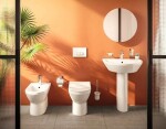 Ovládací tlačítko VitrA Loop O plast bílé lesklé 740-0500 740-0500
